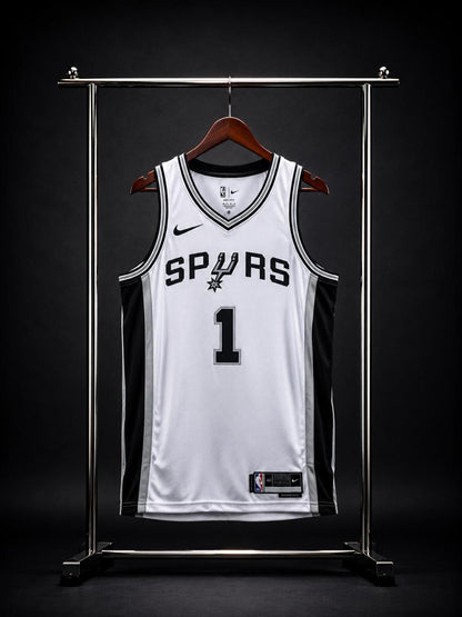 Camiseta San Antonio Spurs N.º 1 – Victor Wembanyama (Local)