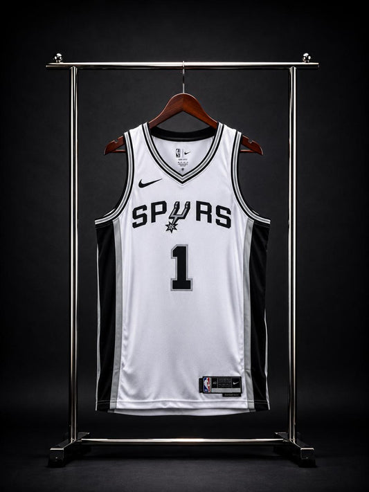 Camiseta San Antonio Spurs N.º 1 – Victor Wembanyama (Local)