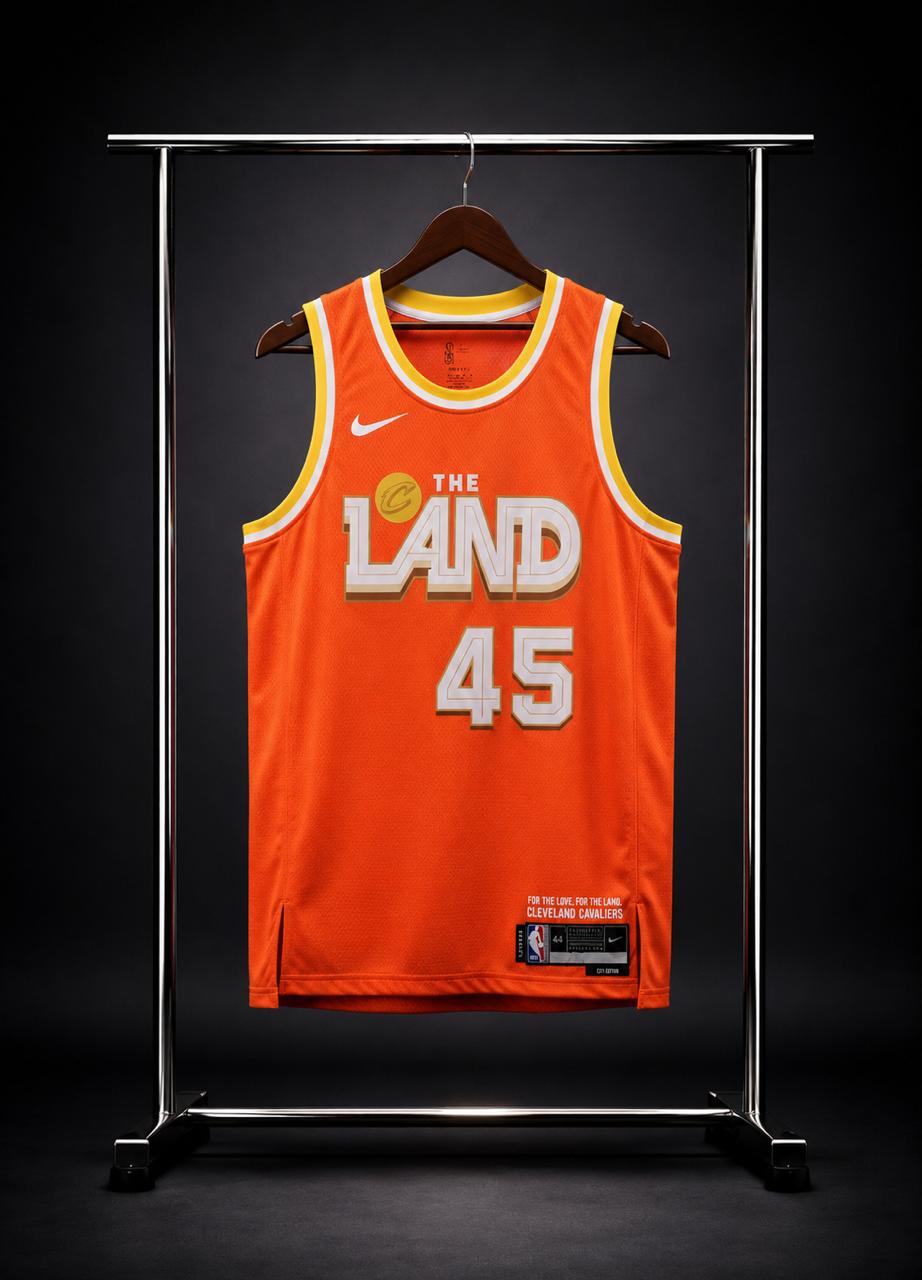Camiseta Cleveland Cavaliers City Edition N.º 45 – Donovan Mitchell