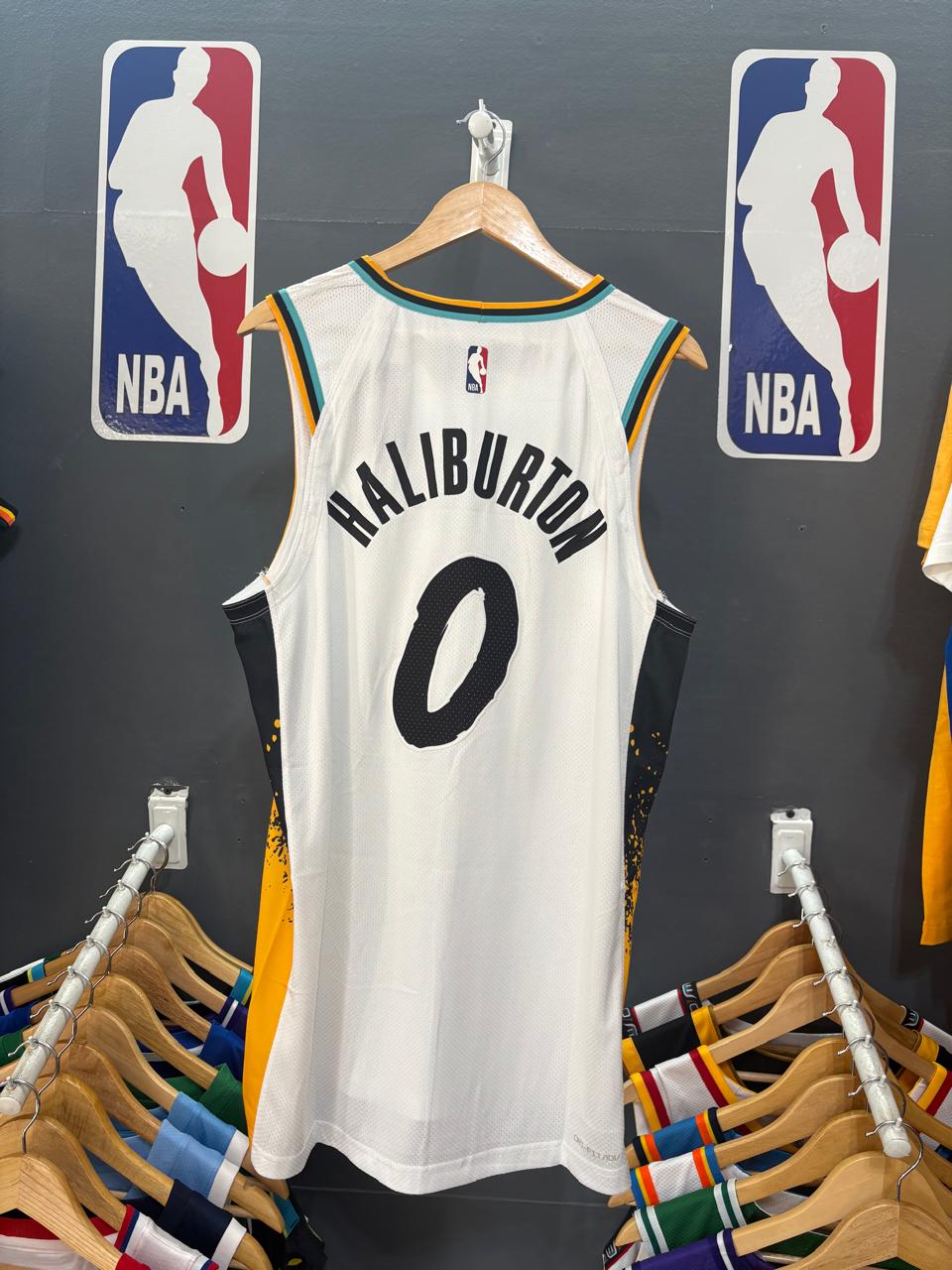 Indiana Pacers City Edition INDY Blanca #0 - VERSION PLAYER