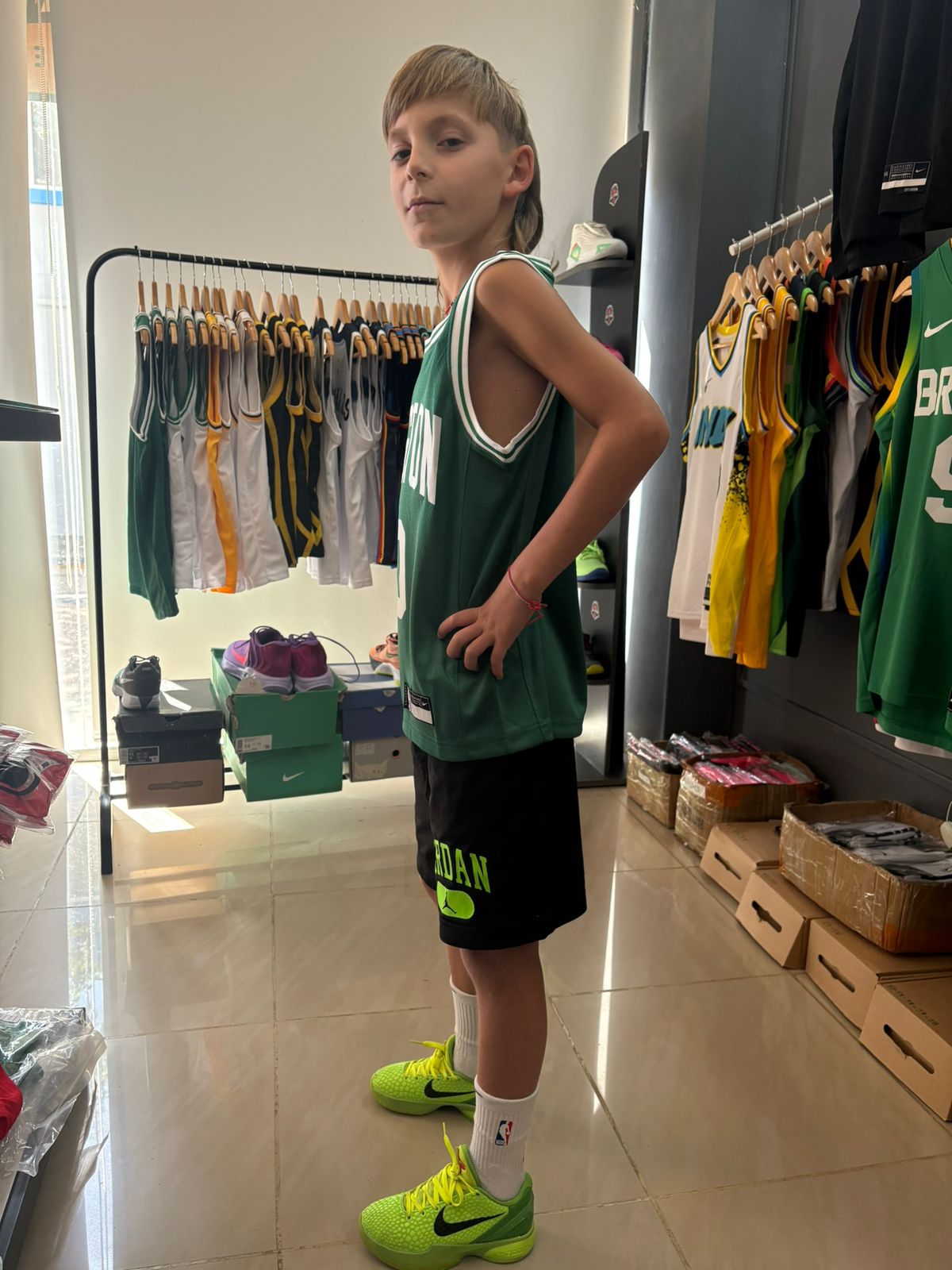 Boston Celtics Icon Edition Verde #0 - VERSION KIDS