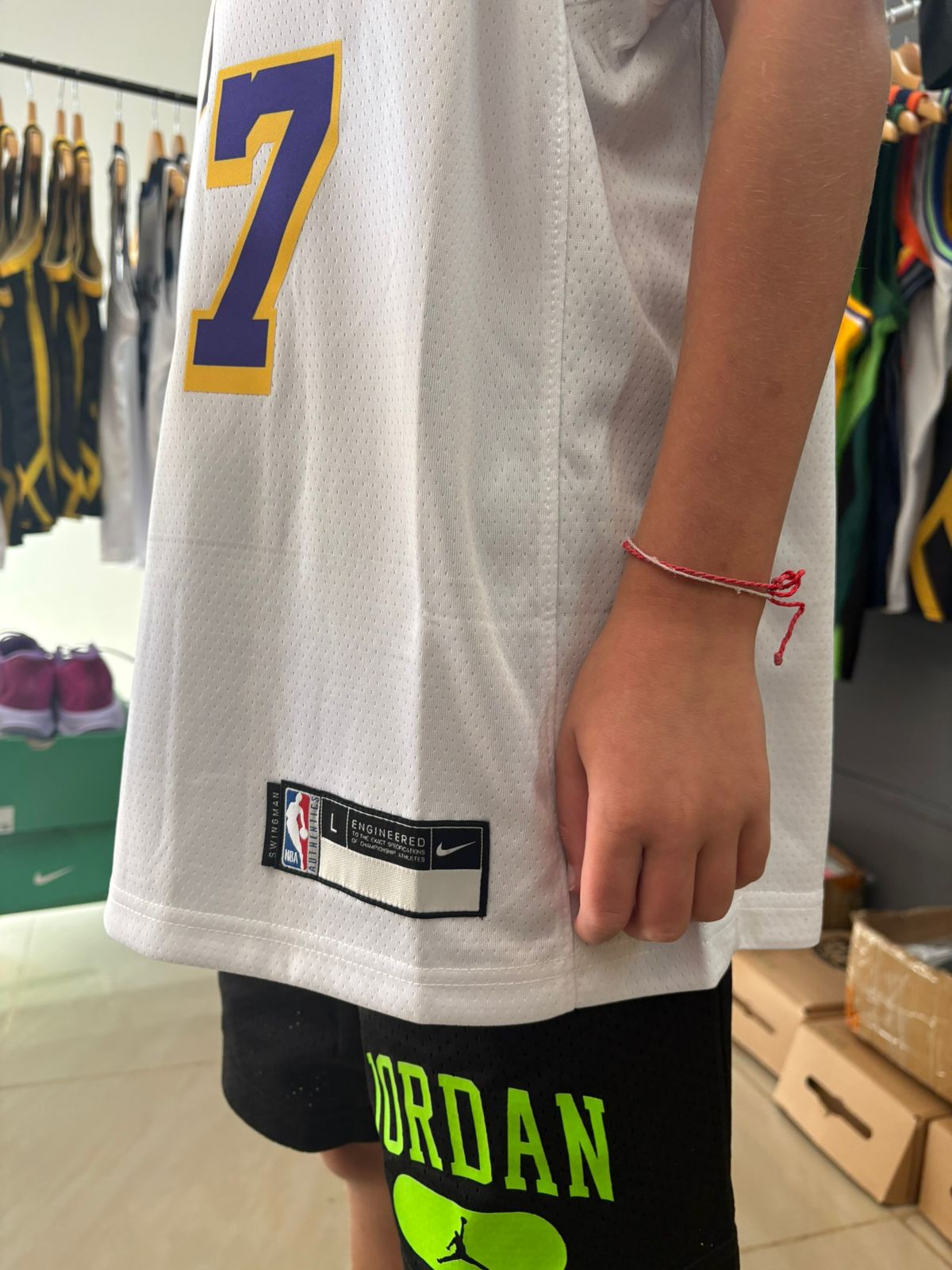 Los Angeles Lakers Blanca Association Edition #77 - VERSION KIDS