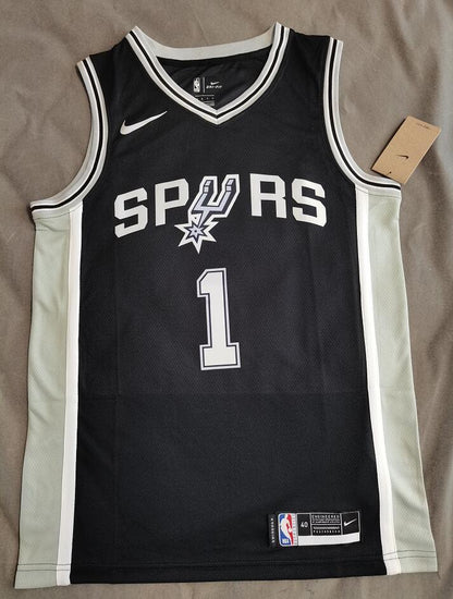 Camiseta San Antonio Spurs N.º 1 – Victor Wembanyama (Alternativa)