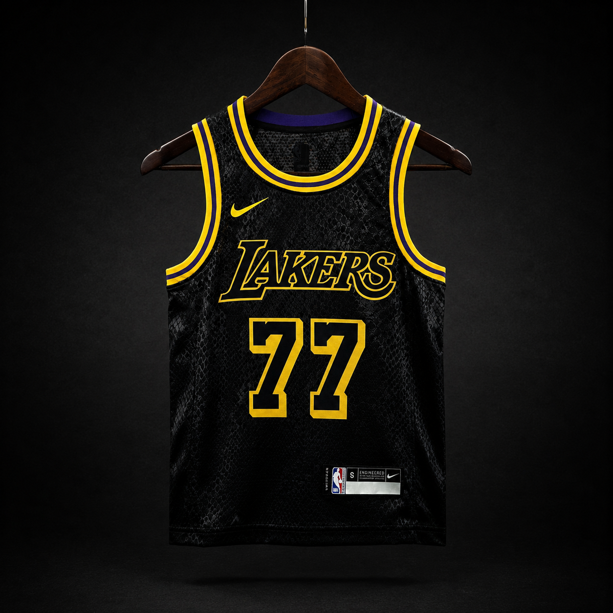 Los Angeles Lakers Icon Edition Mamba Negra  #77 - VERSION KIDS
