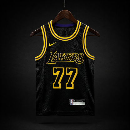 Los Angeles Lakers Icon Edition Mamba Negra  #77 - VERSION KIDS