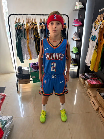 Conjunto Oklahoma City Thunder N.º 2 para niños