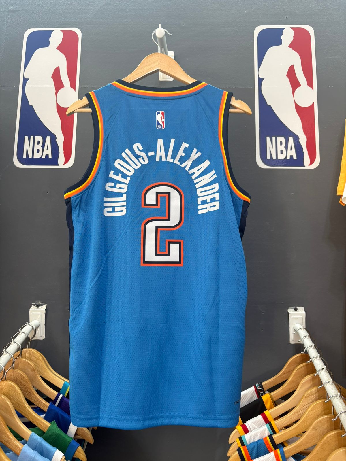 Oklahoma City Thunder Icon Edition Azul “Oklahoma City” #2 - VERSION FAN