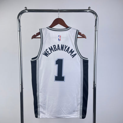 Camiseta San Antonio Spurs N.º 1 – Victor Wembanyama (Local)