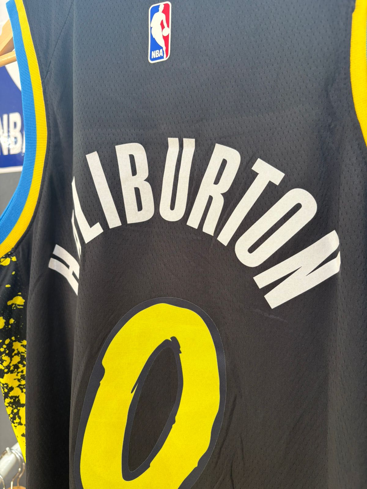 Indiana Pacers City Edition INDY Negra #0 - VERSION FAN