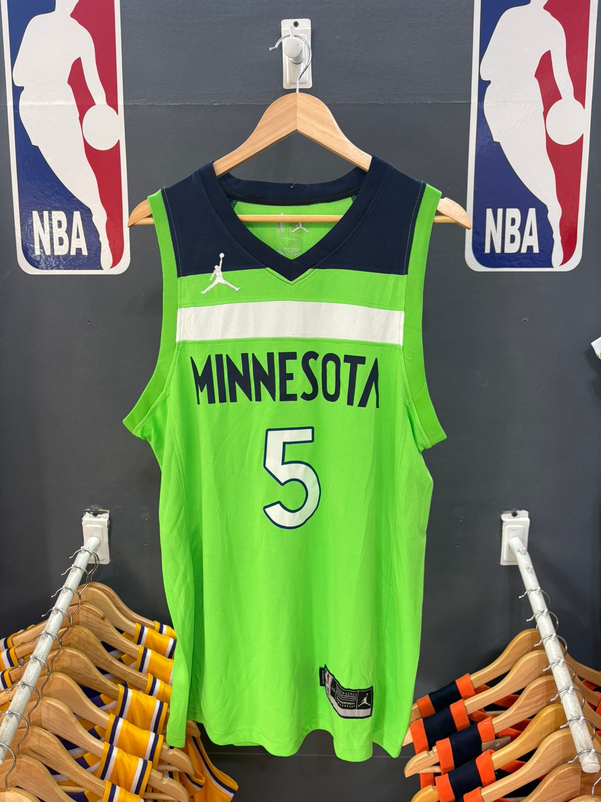 Minnesota Timberwolves City Edition Verde #5 - VERSION FAN