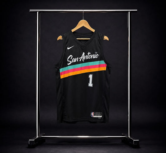 Camiseta San Antonio Spurs #1 – Victor Wembanyama City Edition | Adulto