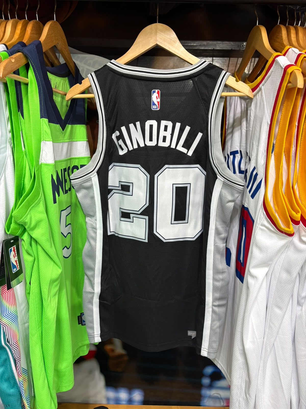 Camiseta San Antonio Spurs #20 – Manu Ginóbili | Adulto