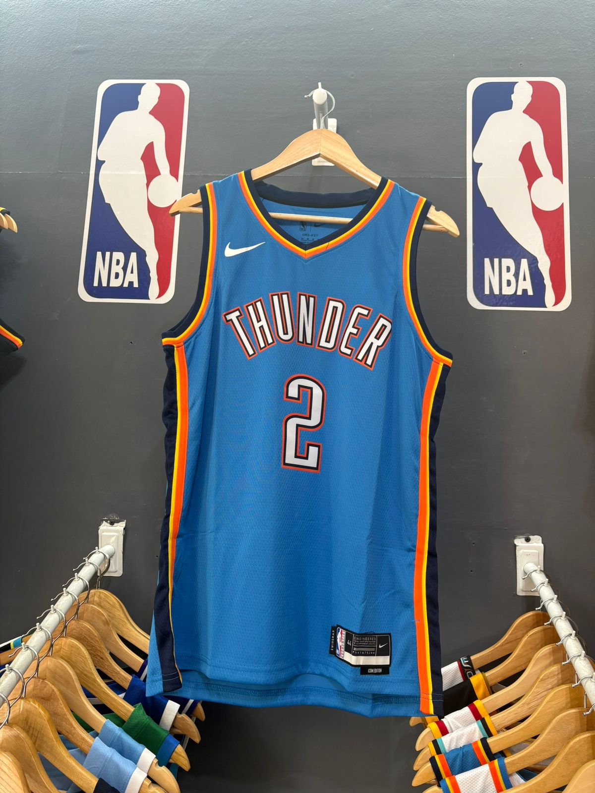 Oklahoma City Thunder Icon Edition Azul “Oklahoma City” #2 - VERSION FAN